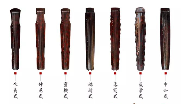 丹东市十四种常见古琴样式（图集）